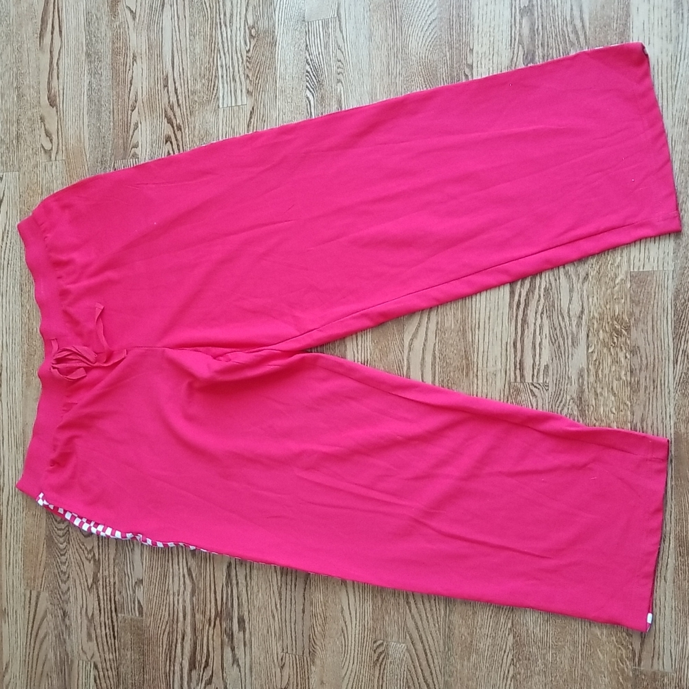 (2XL) Disney Mickey Mouse Lounge Pants & Cropped Top Combo ๐ Cotton ๐ - Picture 10 of 16